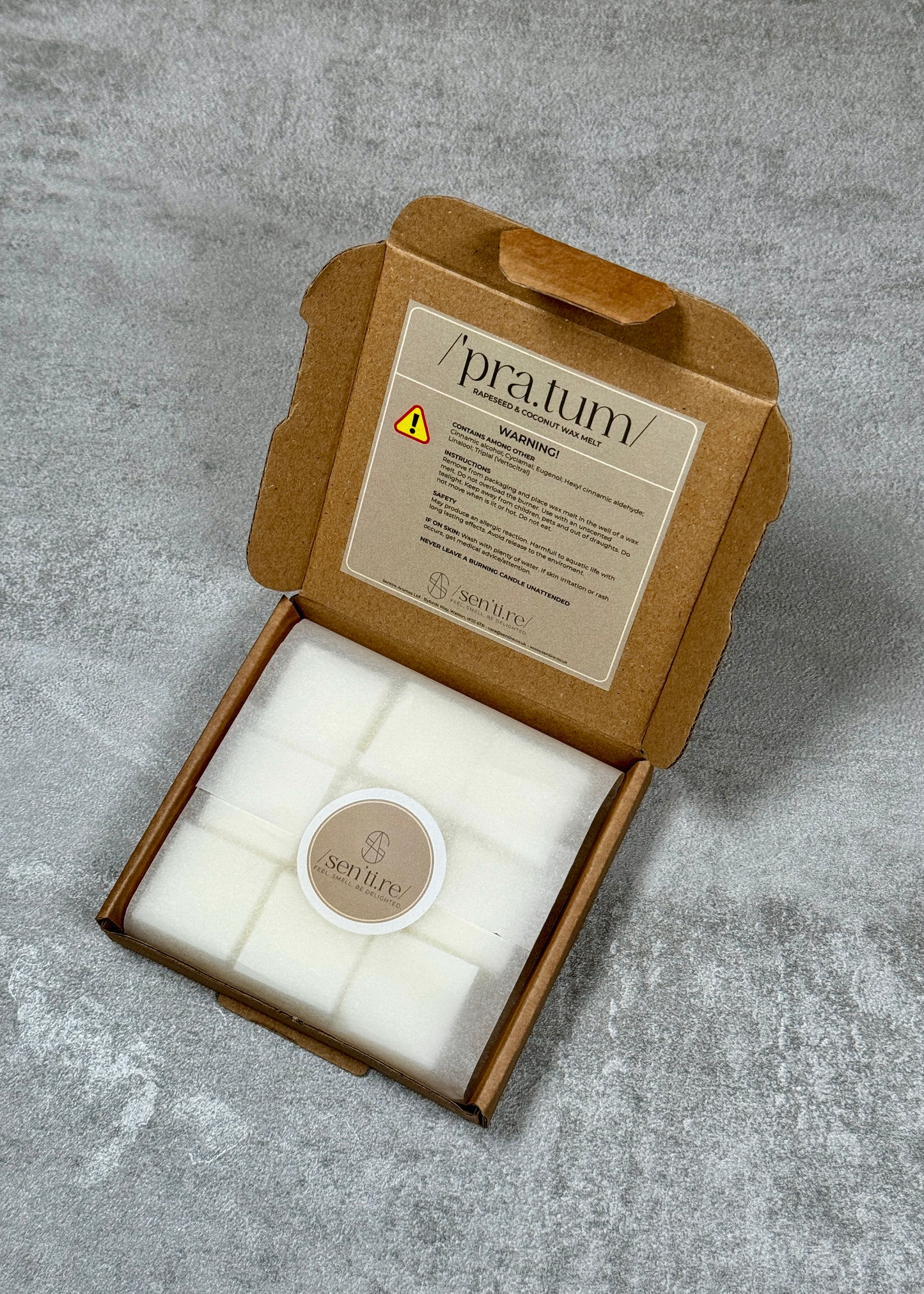 Wax Melt - /'pra.tum/